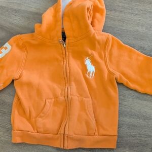Polo by Ralph Lauren Orange Kids Hoodie